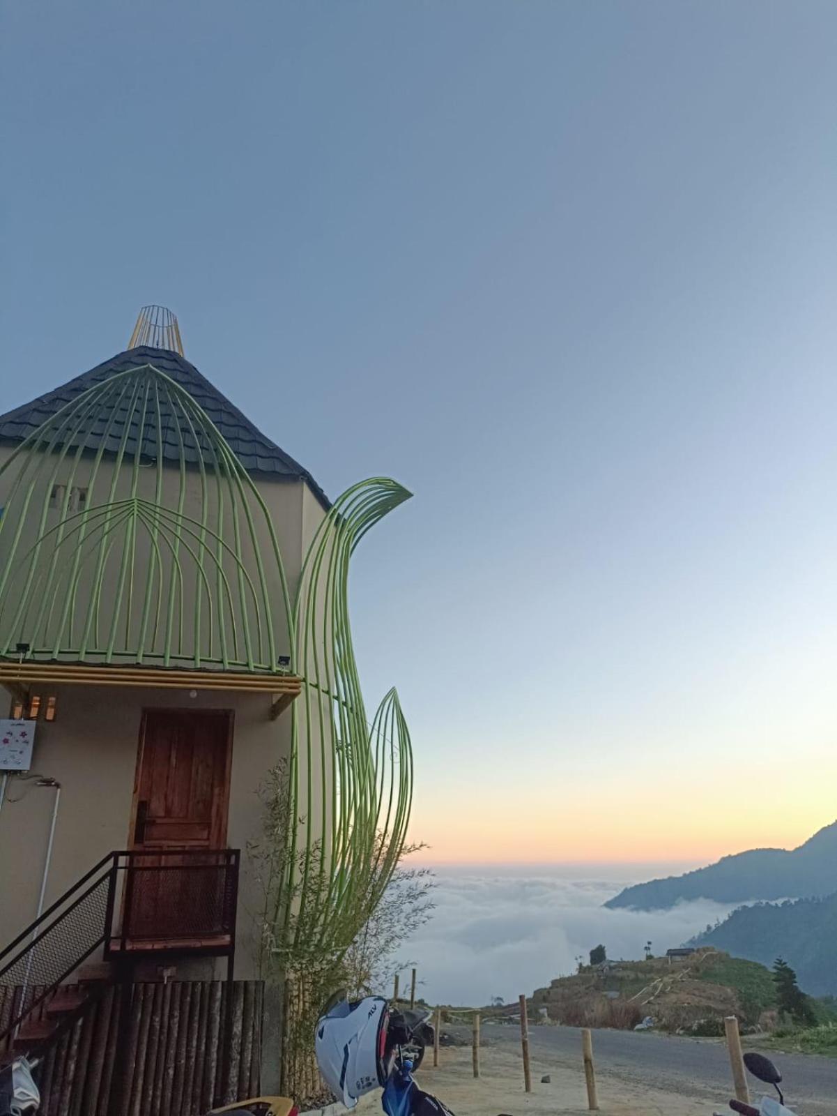 Afton Garden Valey Sikunir Syariah Villa Kejajar Bagian luar foto